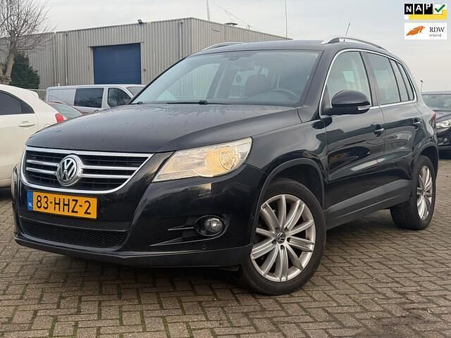 Zwart Gebruikt 2009 VW Tiguan Sport SUV | € 3.750 (Super prijs) - Afbeelding 1/4