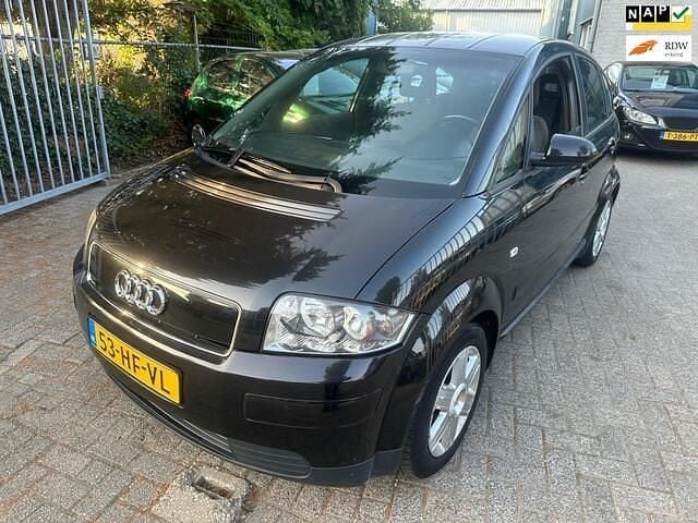 Zwart Gebruikt 2001 Audi A2 Proline Hatchback | € 1.999 (Iets duurder) - Afbeelding 1/4