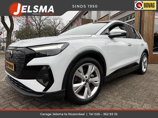 Wit Occasion 2023 Audi Q4 e-tron Advanced Plus SUV | € 32.500 (Eerlijke prijs) - Afbeelding 1/4