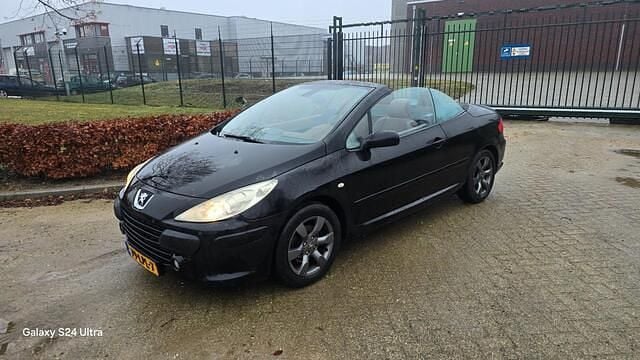 Occasion Peugeot 307 CC 109 PK (80 kW) 2008 Zwart Cabriolet