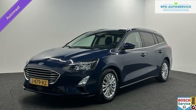 Blauw, metallic lak Gebruikt 2020 Ford Focus Business Edition Stationwagen | € 16.500 (Goede deal) - Afbeelding 1/4