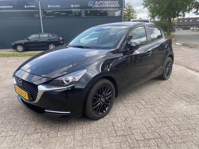 Zwart Gebruikt 2021 Mazda 2 Luxury Hatchback | € 13.999 (Super prijs) - Afbeelding 1/4