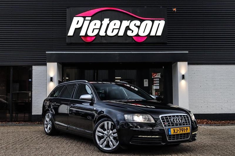 Zwart Gebruikt 2008 Audi S6 S-Line Stationwagen | € 14.950 - Afbeelding 1/4