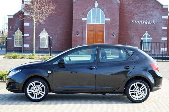 Occasion Seat Ibiza Style 86 PK (63 kW) 2008 Zwart Hatchback