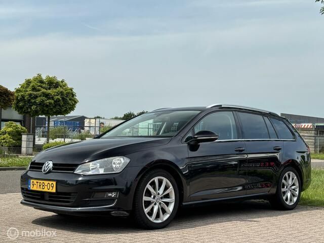 Zwart Gebruikt 2014 VW Golf VII Highline Stationwagen | € 10.900 (Goede deal) - Afbeelding 1/4