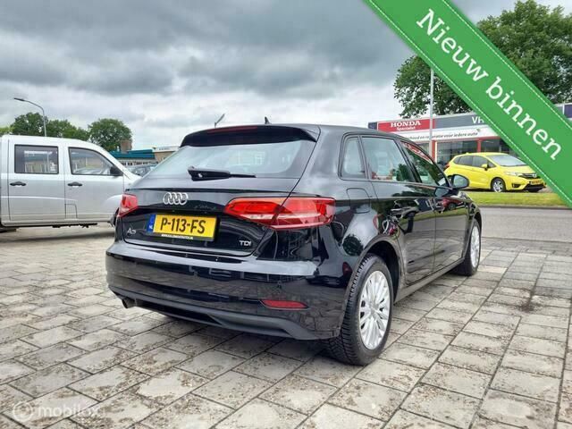 Occasion Audi A3 Sportback S-Line 110 PK (80 kW) 2017 Zwart Hatchback