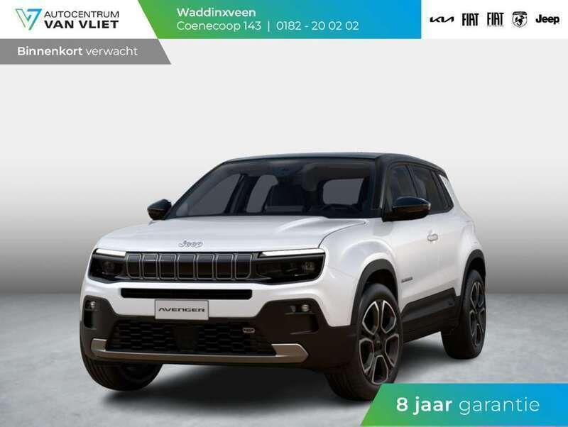 Wit Nieuw 2025 Jeep Avenger Altitude SUV | € 37.595 (Eerlijke prijs) - Afbeelding 1/4