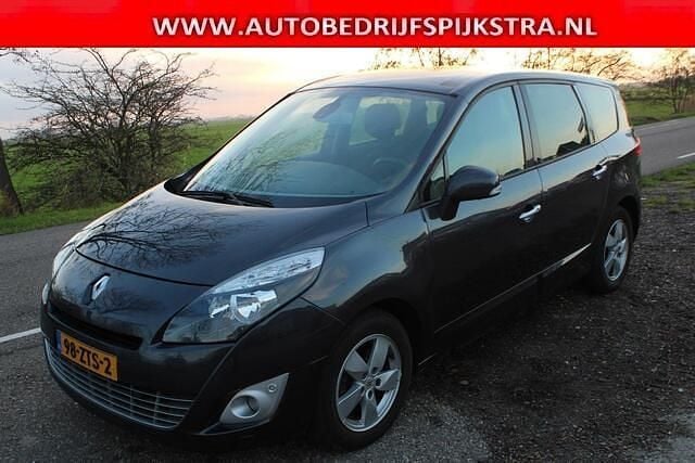 Zwart (metallic) Occasion 2010 Renault Grand Scénic III Dynamique MPV | € 2.450 - Afbeelding 1/4