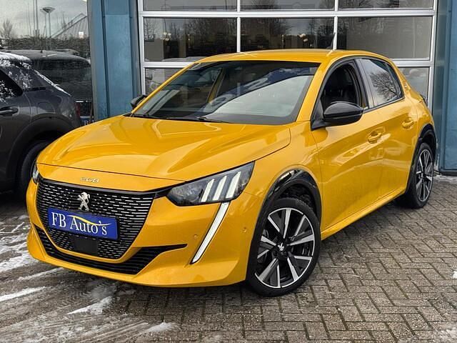Geel Gebruikt 2020 Peugeot 208 GT-line Hatchback | € 14.950 (Goede deal) - Afbeelding 1/4