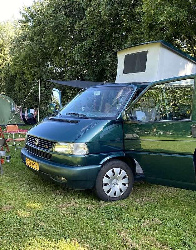 Groen Gebruikt 2001 VW T4 California Van | € 12.950 - Afbeelding 1/4