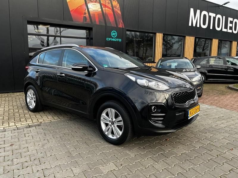 Zwart Gebruikt 2016 Kia Sportage SUV | € 13.950 (Goede deal) - Afbeelding 1/4