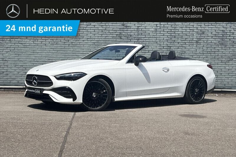 Wit Gebruikt 2024 Mercedes CLE200 AMG line Cabriolet | € 77.900 (Duur) - Afbeelding 1/4