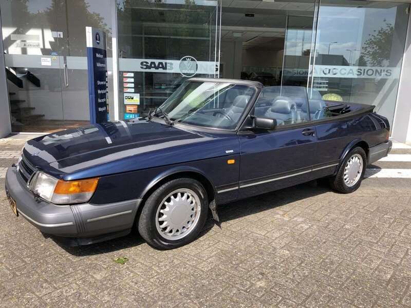 Blauw Gebruikt 1992 Saab 900 Cabriolet Cabriolet | € 14.750 - Afbeelding 1/4