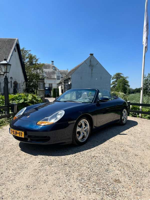 Blauw Gebruikt 1999 Porsche 911 Carrera Cabriolet Cabriolet | € 23.000 - Afbeelding 1/4
