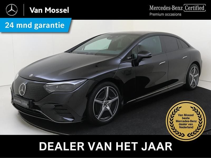 Zwart Occasion 2023 Mercedes EQE350 AMG line Sedan | € 49.945 (Eerlijke prijs) - Afbeelding 1/4