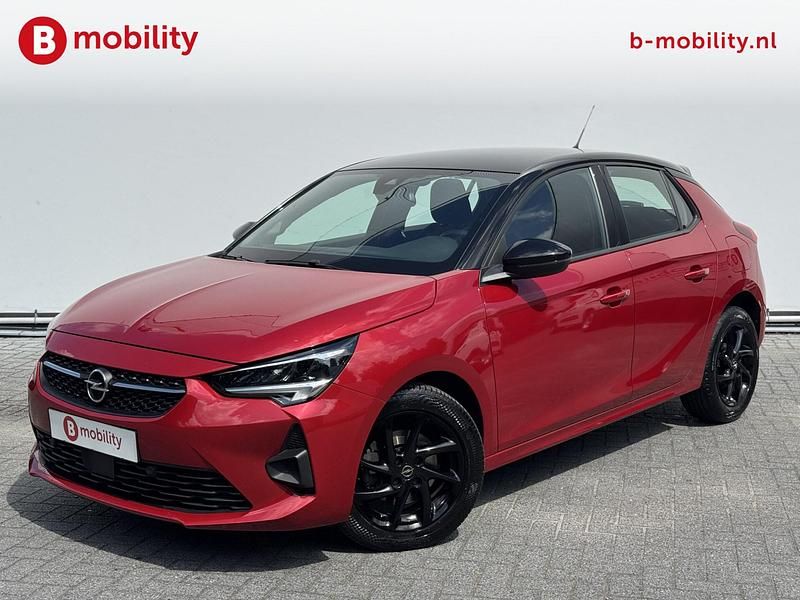 Rood Gebruikt 2022 Opel Corsa GS Line Hatchback | € 14.695 (Eerlijke prijs) - Afbeelding 1/3