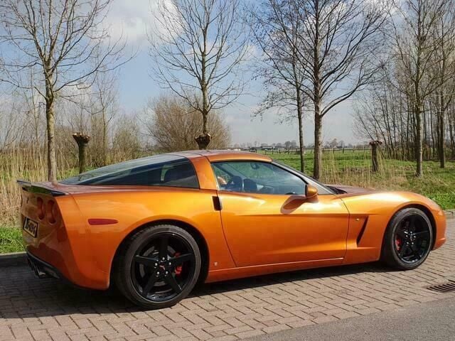 Oranje Gebruikt 2008 Chevrolet Corvette LS Coupé | € 35.950 - Afbeelding 1/1