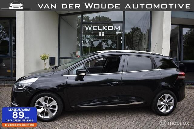 Zwart Gebruikt 2017 Renault Clio GrandTour LIMITED Stationwagen | € 5.400 (Goede deal) - Afbeelding 1/4