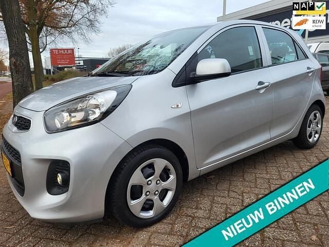 Grijs (metallic) Gebruikt 2017 Kia Picanto Hatchback | € 6.999 (Eerlijke prijs) - Afbeelding 1/4