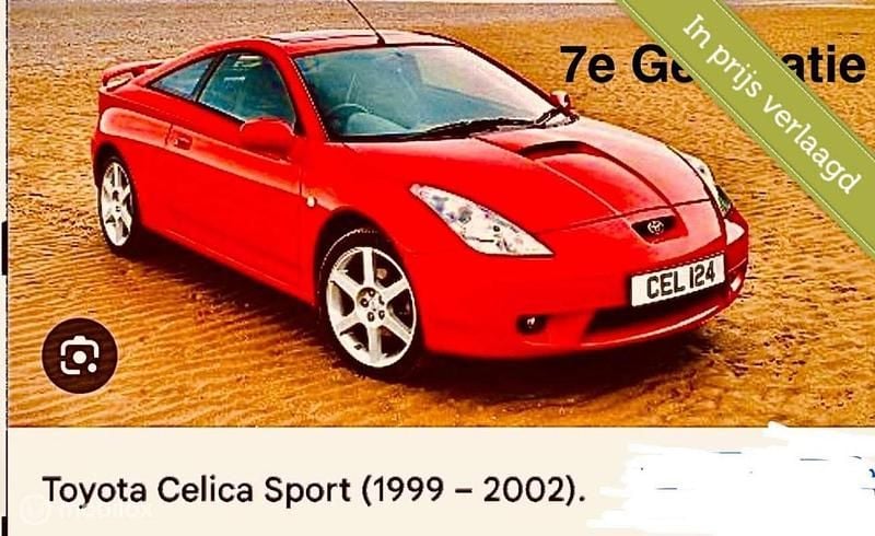 Rood Gebruikt 2000 Toyota Celica Coupé | € 5.999 - Afbeelding 1/4