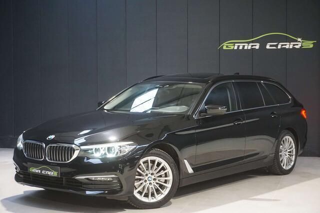 Zwart Gebruikt 2019 BMW 520 Stationwagen | € 22.999 (Super prijs) - Afbeelding 1/4