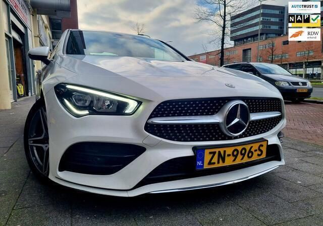 Wit, metallic lak Gebruikt 2019 Mercedes CLA200 Business Sedan | € 27.450 (Eerlijke prijs) - Afbeelding 1/4