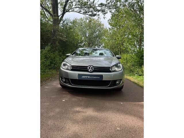 Grijs Gebruikt 2012 VW Golf Cabriolet Cabriolet | € 12.750 (Duur) - Afbeelding 1/4