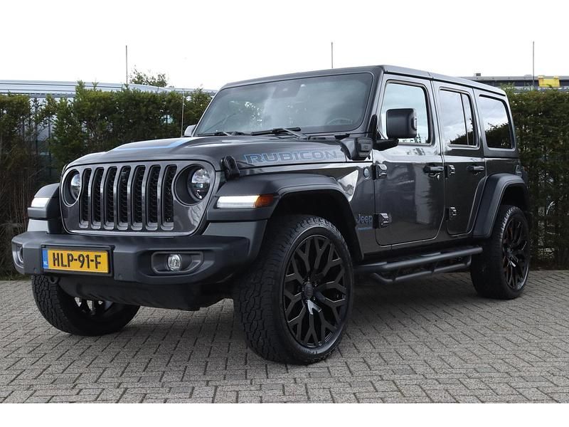 Grijs Gebruikt 2023 Jeep Wrangler Unlimited Rubicon SUV | € 69.900 (Goede deal) - Afbeelding 1/4