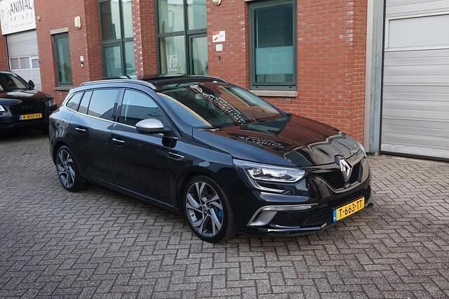 Zwart Occasion 2018 Renault Mégane GrandTour GT Stationwagen | € 15.995 (Goede deal) - Afbeelding 1/4