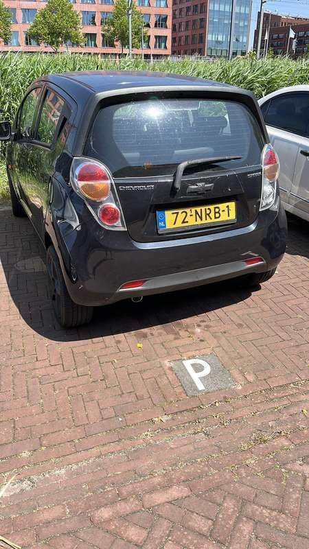 Zwart Gebruikt 2010 Chevrolet Spark Hatchback | € 2.700 (Eerlijke prijs) - Afbeelding 1/4