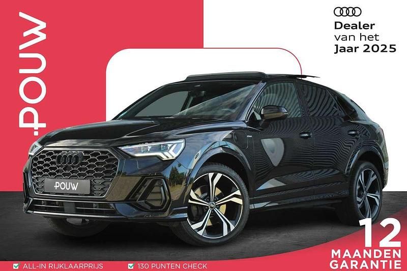 Zwart Gebruikt 2022 Audi Q3 Sportback SUV | € 47.900 (Duur) - Afbeelding 1/4