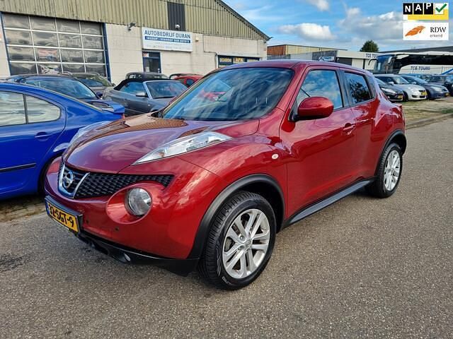 Rood Gebruikt 2011 Nissan Juke Acenta SUV | € 6.750 (Eerlijke prijs) - Afbeelding 1/4