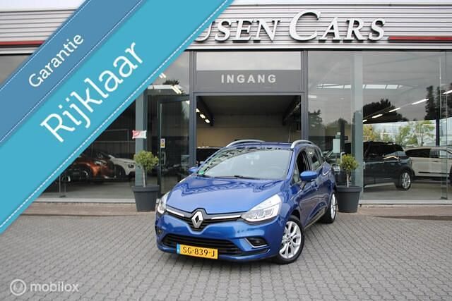 Blauw Gebruikt 2018 Renault Clio GrandTour Intens Stationwagen | € 8.950 (Eerlijke prijs) - Afbeelding 1/4