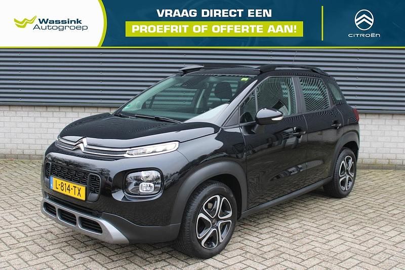 Zwart Occasion 2021 Citroën C3 Aircross Feel SUV | € 13.940 (Eerlijke prijs) - Afbeelding 1/4