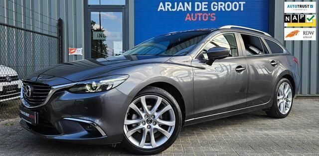 Grijs Gebruikt 2018 Mazda 6 Stationwagen | € 21.645 (Eerlijke prijs) - Afbeelding 1/4