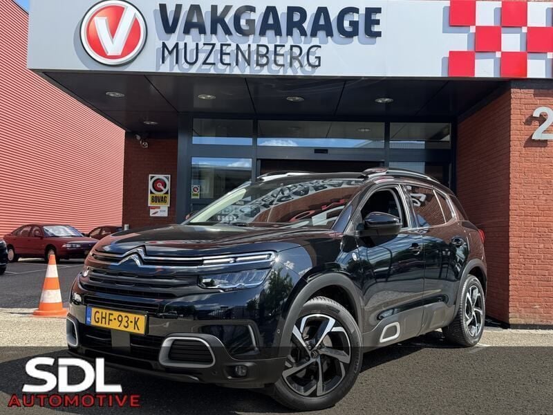 Zwart, metallic lak Gebruikt 2021 Citroën C5 Aircross Shine SUV | € 21.945 (Super prijs) - Afbeelding 1/4