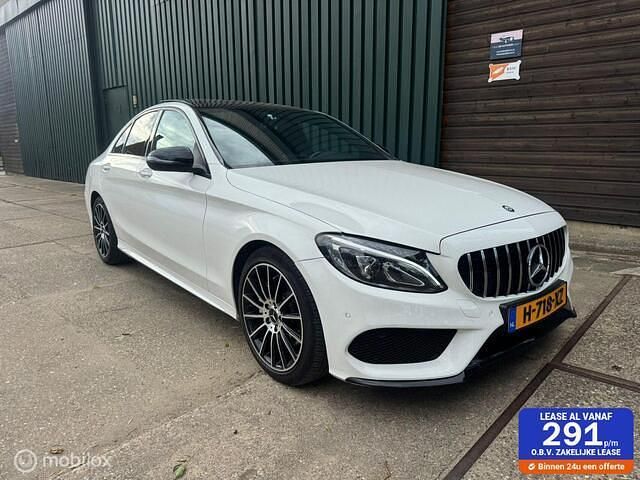 Wit Gebruikt 2016 Mercedes C200 Sedan | € 17.950 (Iets duurder) - Afbeelding 1/4