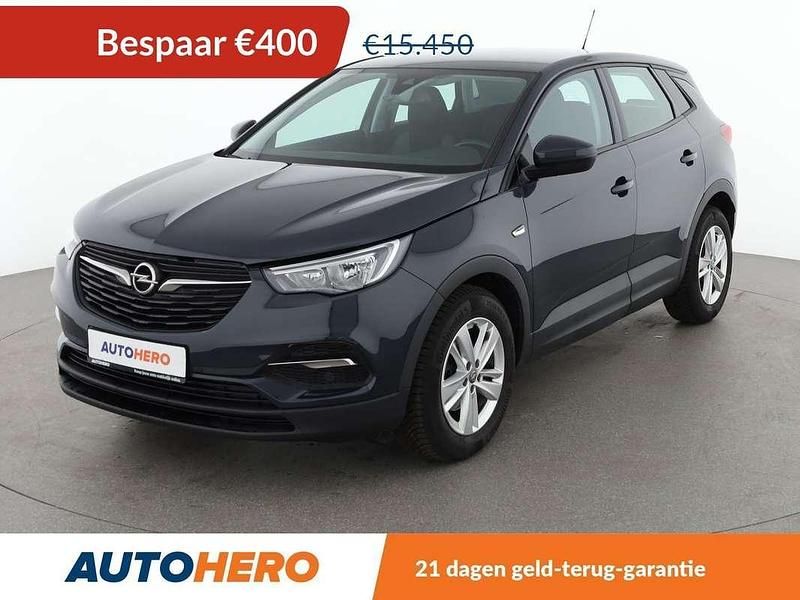 Grijs Gebruikt 2019 Opel Grandland X Edition SUV | € 14.949 (Super prijs) - Afbeelding 1/3