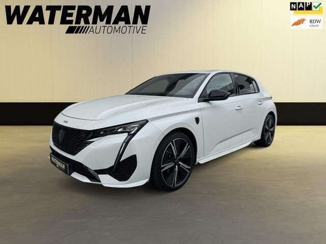 Wit Gebruikt 2022 Peugeot 308 GT-line Hatchback | € 22.750 (Eerlijke prijs) - Afbeelding 1/4