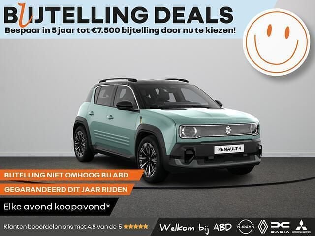 Groen Nieuw 2025 Renault R4 Iconic SUV | € 37.240 (Eerlijke prijs) - Afbeelding 1/4