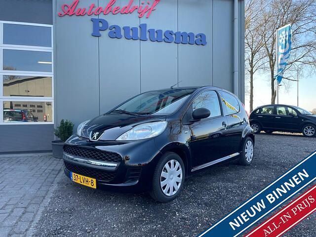 Occasion Peugeot 107 68 PK (50 kW) 2010 Zwart Hatchback
