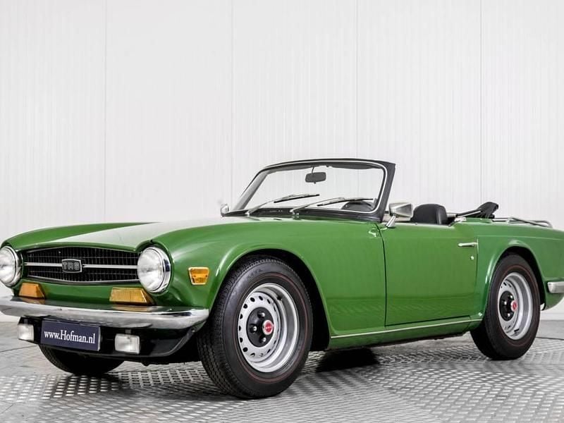 Groen Gebruikt 1972 Triumph TR6 Cabriolet | € 24.900 - Afbeelding 1/4
