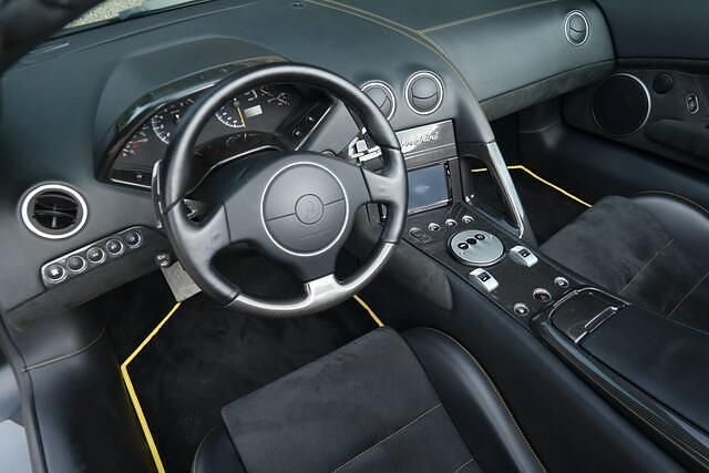 Occasion Lamborghini Murciélago 640 PK (470 kW) 2009 Zwart Cabriolet