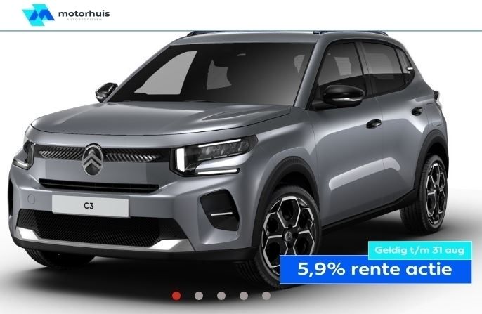 Grijs, metallic lak Nieuw 2025 Citroën C3 Hatchback | € 24.945 (Eerlijke prijs) - Afbeelding 1/2