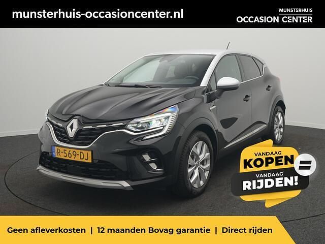 Zwart metallic Gebruikt 2022 Renault Captur Intens SUV | € 17.995 (Eerlijke prijs) - Afbeelding 1/4