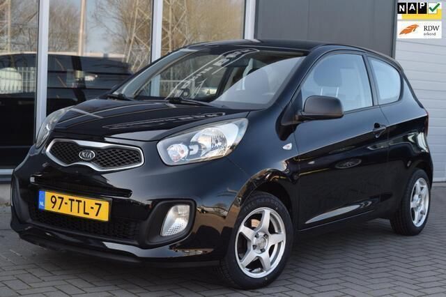 Zwart Gebruikt 2012 Kia Picanto 2 Hatchback | € 4.450 (Goede deal) - Afbeelding 1/4