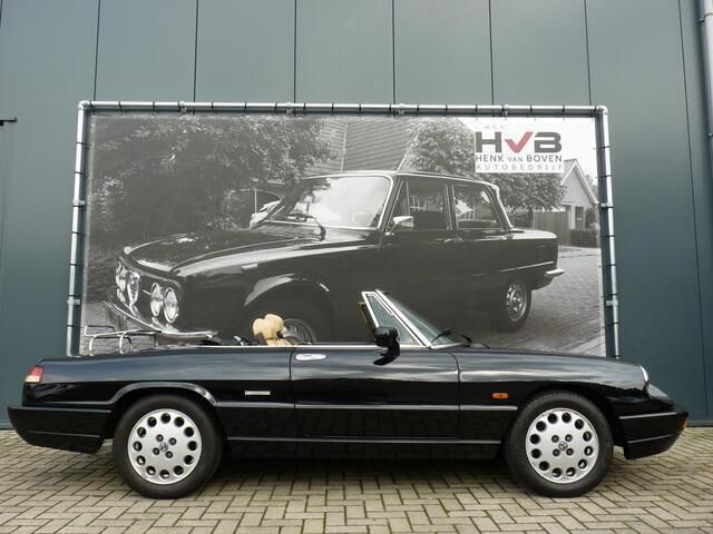 Occasion Alfa Romeo Spider 117 PK (86 kW) 1992 Zwart Cabriolet