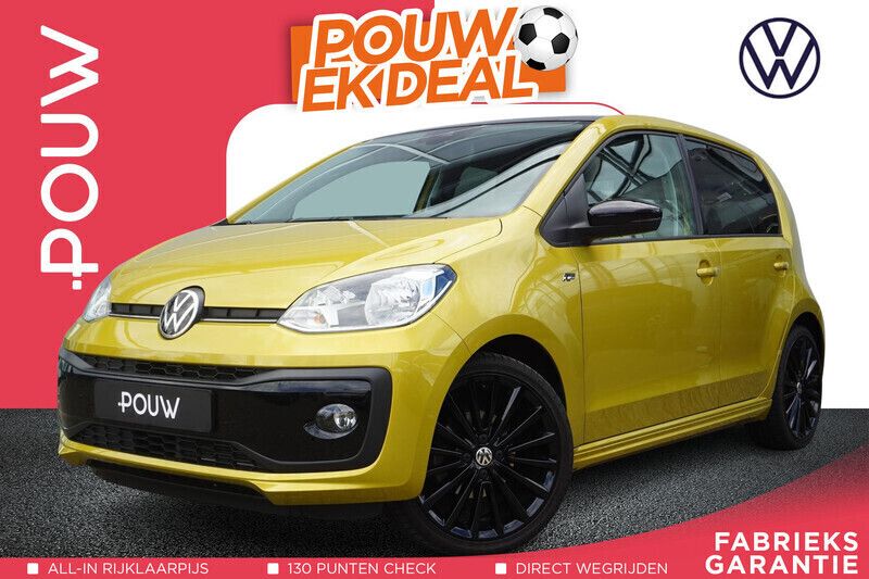 Geel Gebruikt 2022 VW up! R-line Hatchback | € 18.500 (Duur) - Afbeelding 1/4