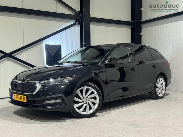Zwart Gebruikt 2021 Skoda Octavia Business Line Stationwagen | € 19.940 (Goede deal) - Afbeelding 1/4