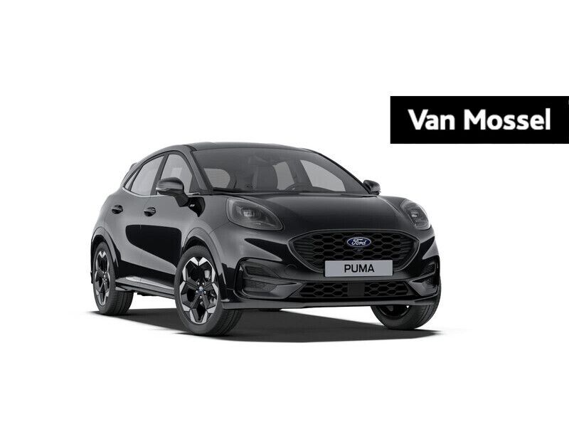 Zwart Nieuw 2024 Ford Puma ST-Line X Coupé | € 34.490 (Duur) - Afbeelding 1/4